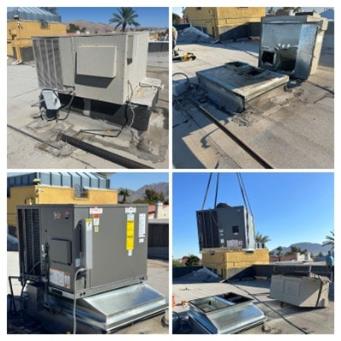 Example of a commercial HVAC installation by Century Air Inc in Centennial Hills