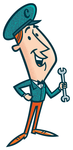 At Century Air, our technicians always come prepared and looking professional.